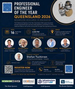 PROFESSIONAL ENGINEER OF THE YEAR CELEBRATION NIGHT – 2026 QUEENSLAND